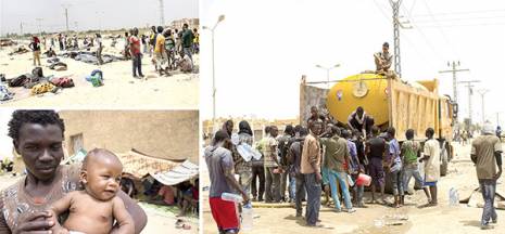 Migrants Après les émeutes, «l'étouffement»