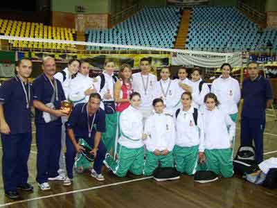 CHAMPIONNAT D'AFRIQUE DE VOLLEY Victoire de l'Algérie face au Congo-Brazzaville