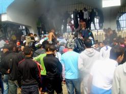 عقب نهاية مقابلة الجزائر - المغرب              مناصرو الخضر تعرضوا لإعتداءات والسرقة في عنابة