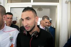 بلحاج وصل ظهر البارحة إلى عنابة ويصرح              “أتمنى أن تكون عودتي مرفوقة بعودة الانتصارات”