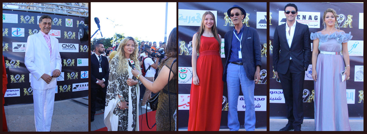 إطلالات النجوم في حفل افتتاح مهرجان وهران للفيلم العربي