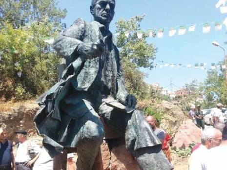 Inauguration de la statue de Mouloud Mammeri