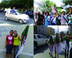 فيما بدا أنصار الخضر يتوافدون من كل الولايات               أجواء احتفالية بعنابة قبل موعد الأحد