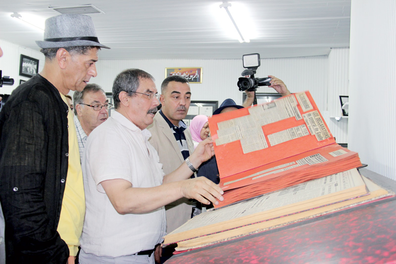 وفد فني وإعلامي يترأسهم محافظ مهرجان وهران للفيلم العربي في ضيافة 