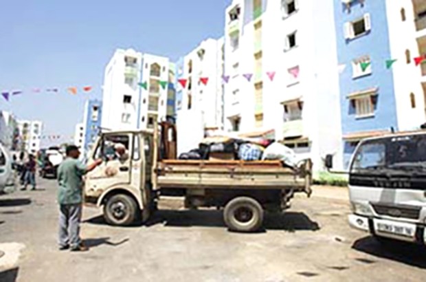 Eradication du dernier bidonville de l'époque coloniale