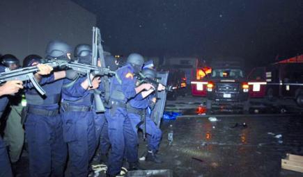 28 جريحا في محاولة فرار نزلاء من سجن بمدينة الدار البيضاء المغربية