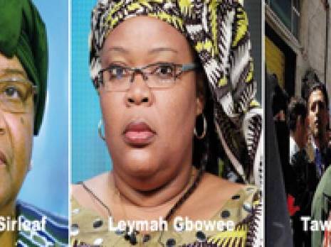 Le Nobel de la paix aux Libériennes Sirleaf et Gbowee et à la Yéménite Karman