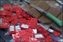 في حملة ضد مروجي السموم بمستغانم               حجز قرابة 1 كلغ من المخدرات وأكثر من 300 قرص مهلوس