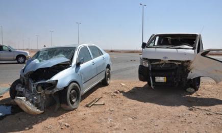 اصطدام بين سيارتين يخلف سبعة قتلى وجريحا بمعسكر