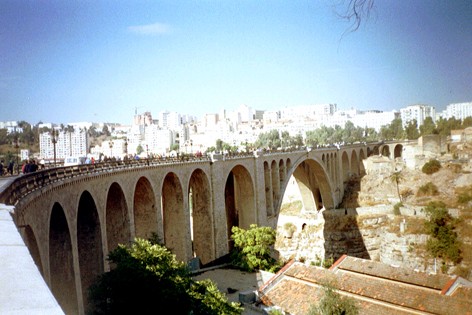 Constantine - Le pont de Sidi Rached rouvert à la circulation