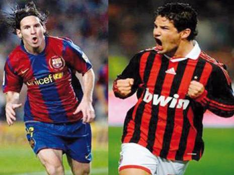 Le Milan et le Barça tout près du but