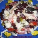 Salade haricot rouge-thon