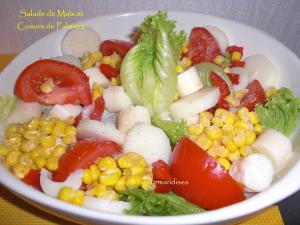 Salade au coeur de palmier
