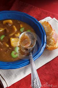 Soupe De Pommes De Terre à La Viande