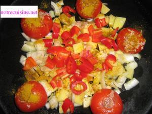 Légumes 4 saisons au Thon