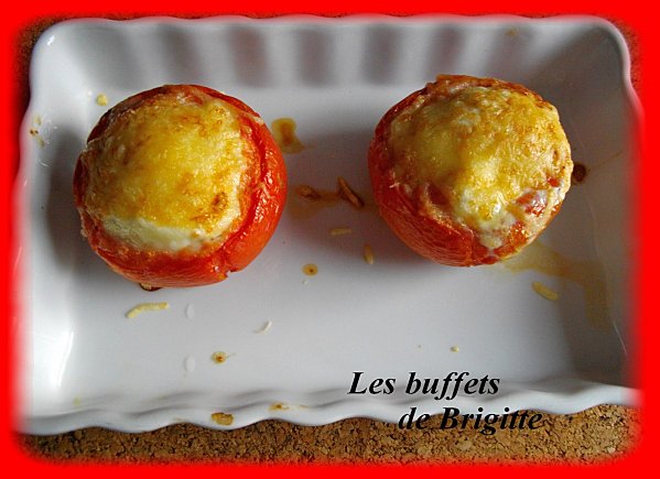 Tomates farcies aux Oeufs