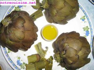 Artichaux à la Vinaigrette