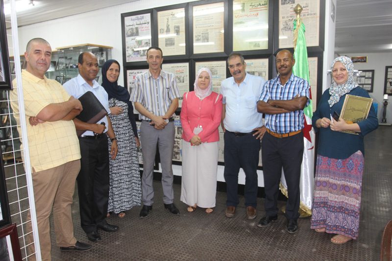 الدكتور عمرون صديق مدير جامعة وهران (2) «محمد بن أحمد» يزور «الجمهورية»