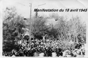 Les manifestations de Ksar-Chellala du 18 avril 1945