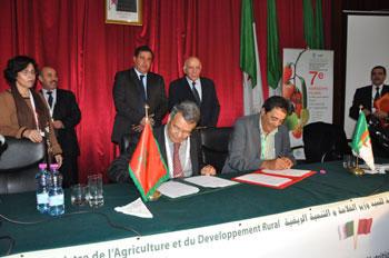 L'AGRICULTURE RAPPROCHE L'ALGÉRIE ET LE MAROC Les sillons d'une nouvelle ère