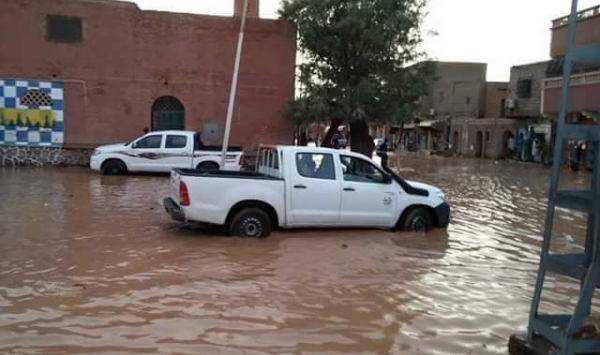 وفاة شخصان جراء الفياضانات بتمنراست