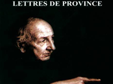 Parution. Arcanes éditions : Lettres de province subtiles et féroces