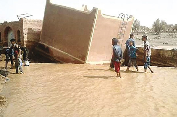 Les intempéries font des dégâts à Tamanrasset
