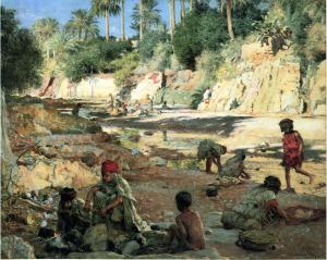 Palmeraie de Bou Saada: une divine coquetterie florale