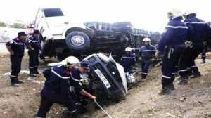 8 morts dans un accident de la circulation à Boulekroud