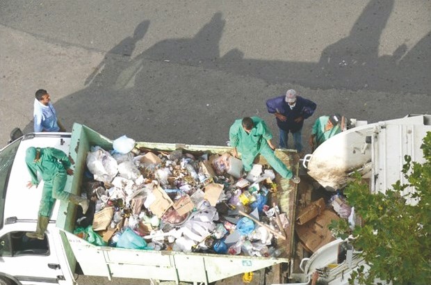 Les services municipaux à pied d''uvre