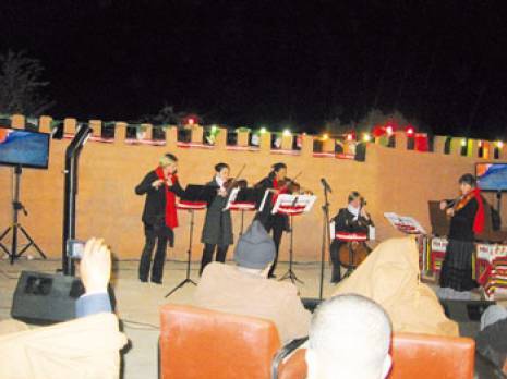 Concert Baroque à Tinerkouk : L'ensemble Fioretto illumine le désert