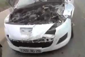 والي سعيدة يتعرّض لحادث مرور بمعسكر