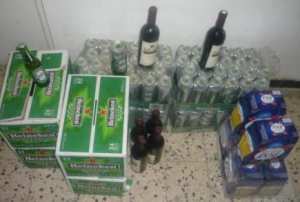 حجز 1690 قارورة من المشروبات الكحولية و149 مليون سنتين بالميلية وجيجل