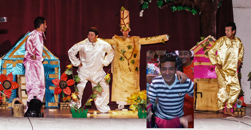 المسرحي الواعد لعزب مصطفى من تيارت