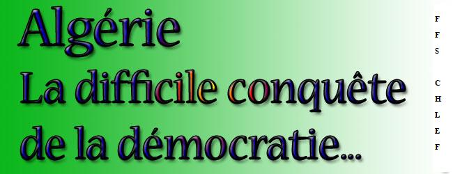 selon FFS CHLEFla solution pour sortir le pays de la crise politique et du marasme économique et social ?