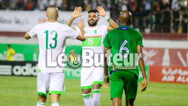 Algérie 6 - Lesotho 0