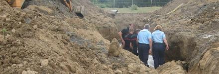 Oran - Petit lac: Trois personnes meurent ensevelies dans une tranchée