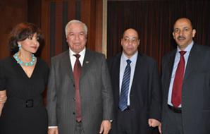 وزراء ومفكرون وفنانون وشعراء فى وداع سفير الجزائر