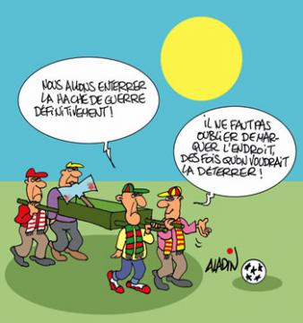 Les supporters s'unissent contre la violence