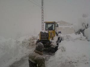 العاصفة الثلجية تعيد تيزي وزو إلى العصور القديمة