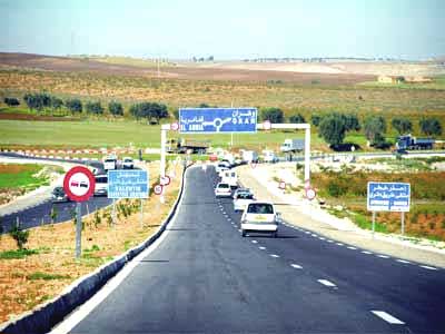 Oran - Actes de vandalisme sur l'autoroute Est-Ouest