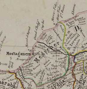 قبائل وعروش ولاية مستغانم الجزائرية