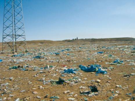 Tine Fouye Tabankort (Bordj Omar Driss) - Décharge publique à ciel ouvert