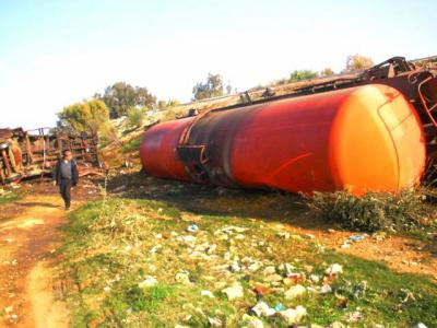 M'sila - Un train de carburant déraille de sa voie