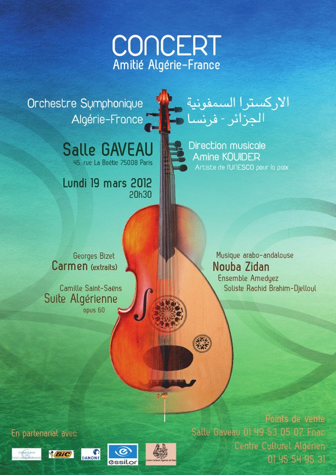 Concert Algérie-France par Amine Kouider : quand la culture réconcilie l’amitié entre les deux rives