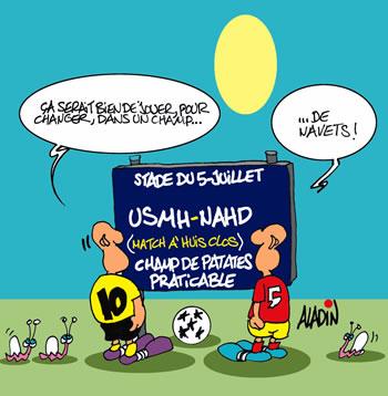 Un derby gâché par la pelouse du 5-Juillet