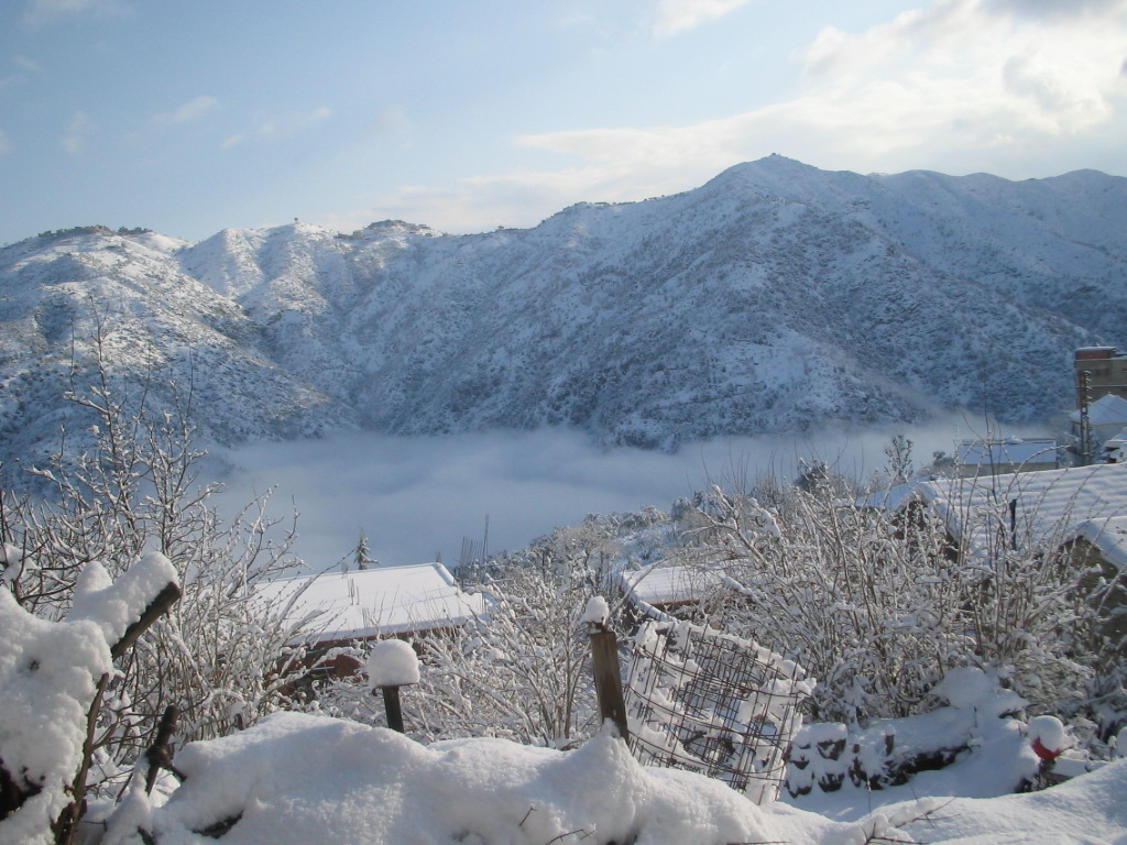 Tizi Ouzou - Le retour de la neige sur les hauteurs