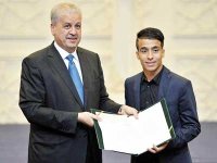 La délégation algérienne honorée