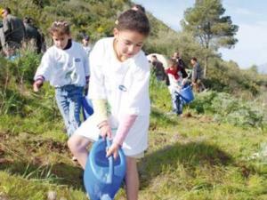 A Zéralda, les écoliers se mettent au vert