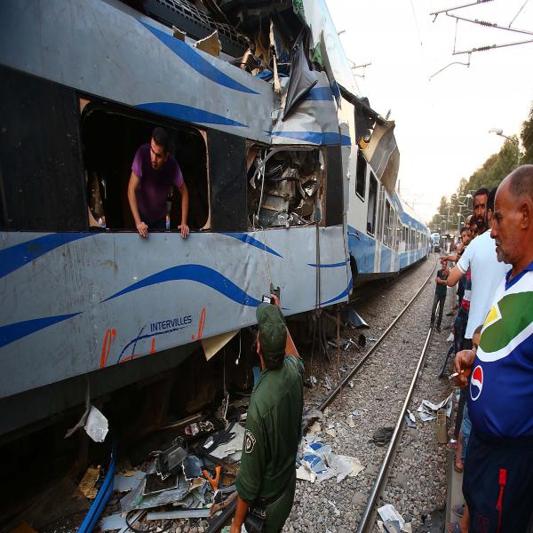 Accident de trains à Boumerdès